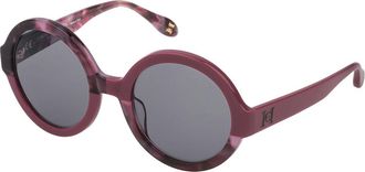 Carolina Herrera SHN597M 06XD Mens Sunglasses Tortoiseshell Size 53