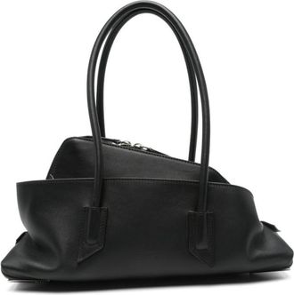 The Attico Black La Passeggiata Small Shoulder Bag