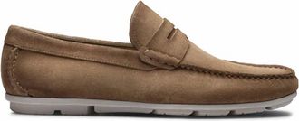 Magnanni Mens Monterey Penny Driver Shoes In Roccia