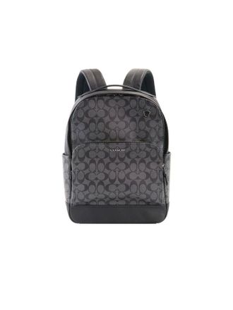 Coach Rugzak Gunmetal/Charcoal/Zwart
