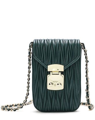 Tiffany & Fred Leather Phone Bag