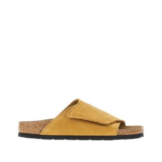 Birkenstock Solana suede leather slides Man 43