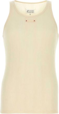 Maison Margiela Top con applicazione - Toni neutri