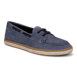 Vionic Bay Loafers Womens Dark Denim Leather Slip On Comfort Shoes ZOGG1818