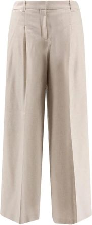 BOSS pleated trousers - Neutrals