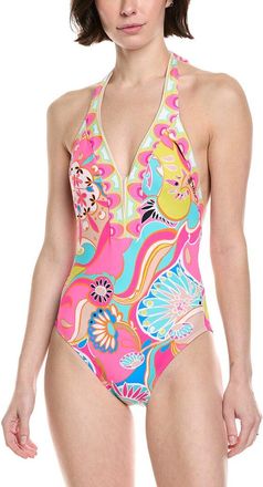 Trina Turk Plunge One-Piece