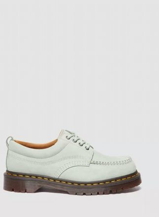 Dr. Martens Mens Lowell Moc Toe Shoes In Sage Green