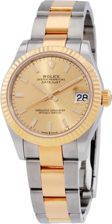 Rolex Datejust Automatic Chronometer Champagne Dial Ladies Watch 278273CSO