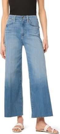 Joe's Wide Leg Ankle Crop Raw Hem Jeans in Peru at Nordstrom Rack, Size 31