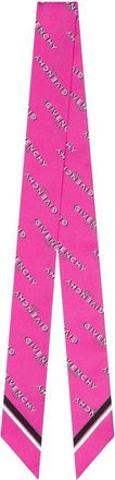 Givenchy (WMNS) Givenchy SS26 GIVENCHY Shadow Bicolor Bandeau in Silk Fuchsia BG00P3G002-675