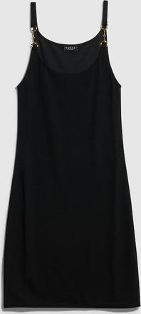 Gucci Viscose Cr&ecirc;pe Jersey Dress With Horsebit, Black, Ready-to-wear