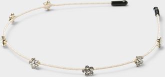 Simons Womens Crystal mini-flower headband