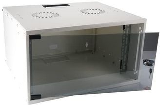 OEM Efb Elektronik Rack De Pared Blanco Acero 9u