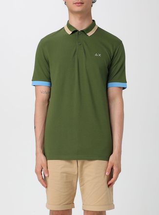 Sun 68 Polo in cotone con logo Sun68