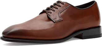 Johnston & Murphy Ashton Plain Toe Mens Dress Flat Shoes Brown Full Grain : 10.5 M (D), Leather