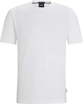 HUGO BOSS Hombre, Camisetas, Blanco, Talla: L