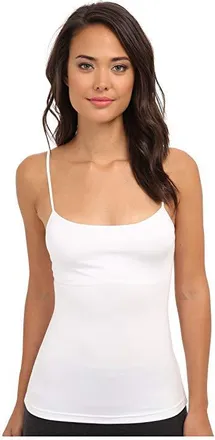 Cosabella Talco Long Camisole Womens Sleeveless White : SM, Jersey/Spandex/Viscose