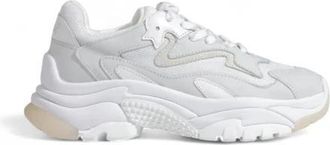 Ash Witte leren sportieve sneakers met veters - Dames - Sneakers - Wit - 38 EU - Schoenen