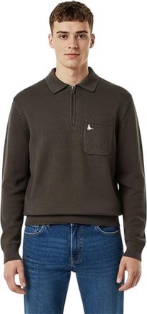 Jack Wills Herenpoloshirt met lange mouwen (Strijkijzer)