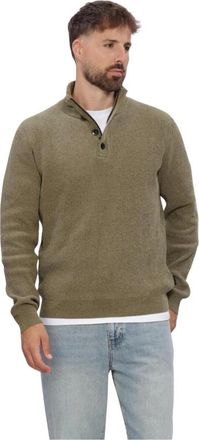 Saint Steve Saint Steve - Lesley-S Turtleneck - Heren - Truien - Groen - Maat: S