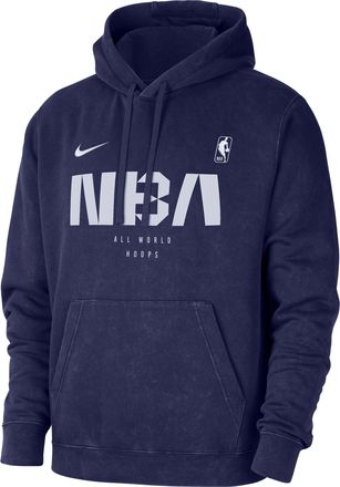Nike Team 31 Club Nike Mens NBA Pullover Hoodie in Blue | FZ7532-492