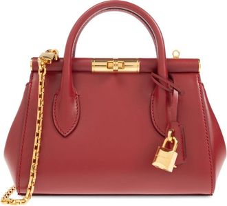 Dolce & Gabbana Handtas Marlene Mini - Dames - Handtassen - Rood - ONE Size - Leer - Tassen
