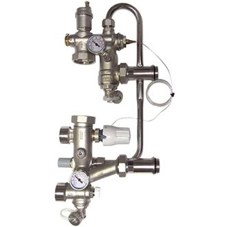 Aton Gruppo di regolazione per impianti a pavimento cx g 1 x 130 mm