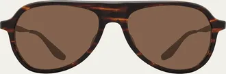 Barton Perreira 007 Vedretta Acetate Aviator Sunglasses