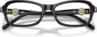 Michael Kors Hakone Optical Frame - Dames - Brillen - Zwart - 54 MM - Accessoires