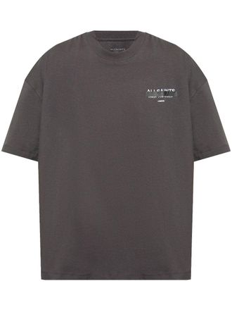 AllSaints Redact T-shirt - Grey