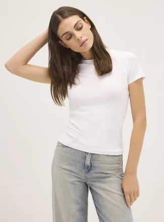 Jack & Jones Womens Gigi plain T-shirt