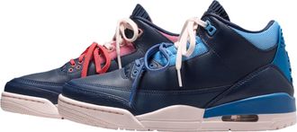 Nike Air Jordan 3 Retro Obsidian / Chalk - Track Red CK9246-400 Womens
