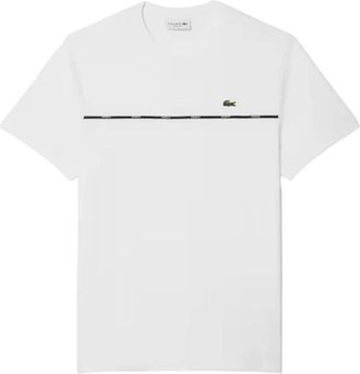 Lacoste Hombre, Camisetas, Blanco, Talla: L