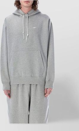 Nike cotton blend hoodie kangaroo pocket