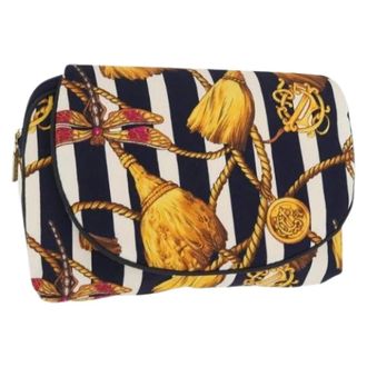 Dior Pre-owned Clutches, female, Multicolor, Size: ONE SIZE Pre-owned Cotton Pouch