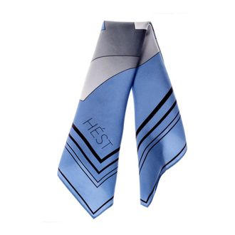 Hést Hést, Dames, Accessoires, Blauw, Maat: ONE Size Zijde