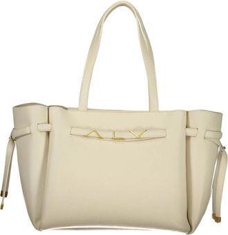 Alviero Martini 1A Classe Ines Shopping Bag - Dames - Shoppers - Wit - ONE Size - Katoen - Tassen