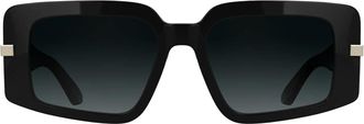 Calvin Klein Ck 25533S Zonnebrillen - Dames - Zonnebrillen - Zwart - 53 MM - Accessoires