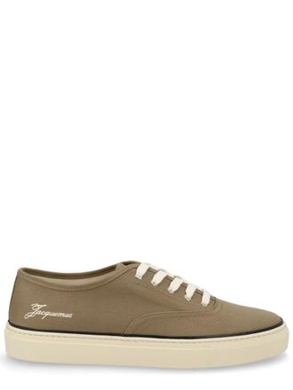 Jacquemus F&eacute;f&eacute; Cotton Cream Sole Sneakers