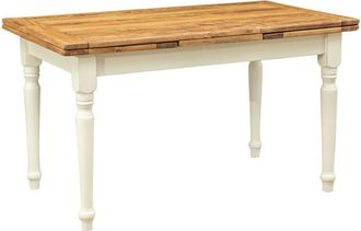 Biscottini International Biscottini - Solid wood table 140x80 cm Dining room and kitchen table Extendable table Rectangular coffee table Artisan Made in Italy