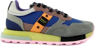 Blauer Gymschoenen - Dames - Sneakers - Blauw - 36 EU - Leer - Schoenen
