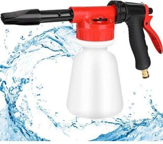 OEM Pistola De Espuma De 1 Litro Con Pulverizador Ajustable Para Manguera De Jard&iacute;n Universal, Lavado De Coches Y Limpieza De Alta Resistencia - Ulisem
