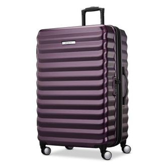 Samsonite Element Hardside Expandable 28 Large Checked Spinner Luggage in Dusk Purple at Nordstrom
