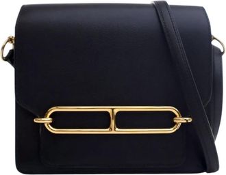 Herm&egrave;s Pre-owned Hermes Mini Evercolor Sac Roulis 18 Unisex A