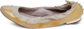Burberry leather ballet flats - Neutrals