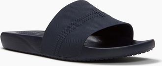 FitFlop Mens Fitflop iQushion Pool Polyurethane Mens Midnight Navy Slides - Size: 10