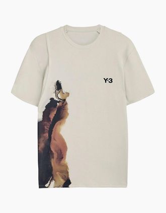 Yohji Yamamoto Mens Tennis Pro Freelift T-Shirt - Grey - Size: 38
