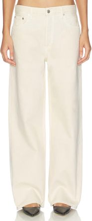 A Gold E Low Slung Baggy Jeans In Brown Rice