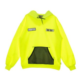 Iuter Hoodies, male, Yellow, Size: M Neon Yellow Lightweight Hoodie
