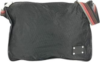 Fendi Pre-owned Vintage Cross Body Tas - unisex - Vintage Schoudertas - Zwart - ONE Size - Nylon - Vintage